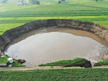 Nuevo estudio advierte un posible desastre mayor en el socavón de Zacatepec