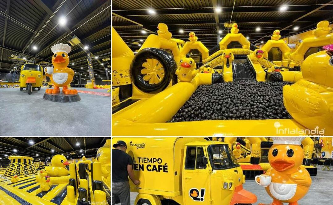 En Inflalandia Quack Puebla puedes tener momentos de gran diversión | Foto: Facebook Inflalandia Quack Puebla