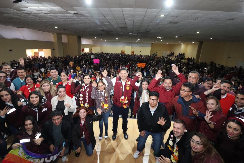 Alejandro Armenta estuvo con simpatizantes en Zacapoaxtla | Fotos Especiales