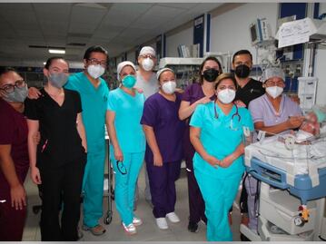 Salvan la vida a un bebé con cardiopatía congénita en el Hospital de la Mujer