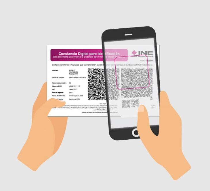Una aplicación del INE permite convertir tu credencial de elector en un formato digital | INE
