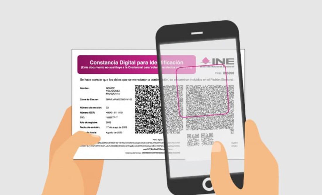 Una aplicación del INE permite convertir tu credencial de elector en un formato digital | INE
