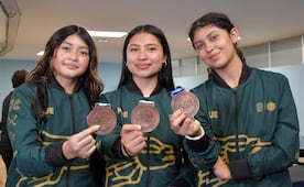 Ganan alumnas BUAP medalla de bronce en tenis de mesa