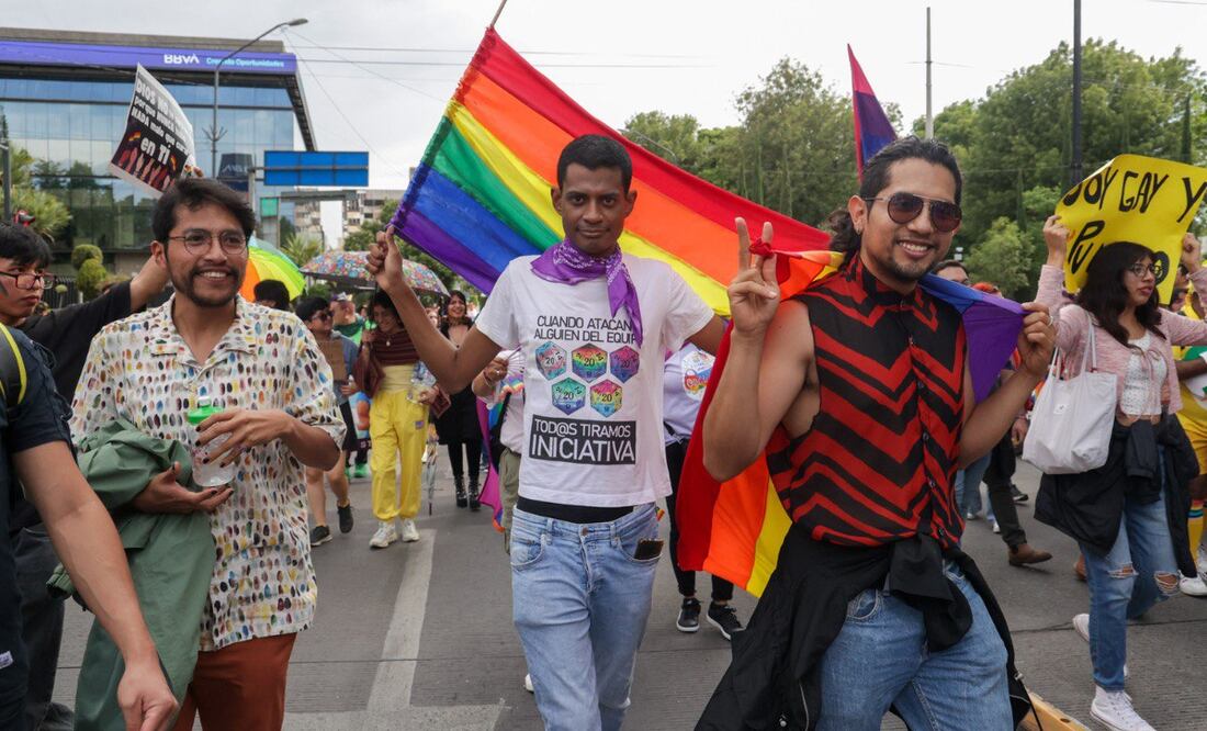 La marcha LGBT+ se hace en conmemoración del Día Internacional del Orgullo Gay | Foto: EsImagen