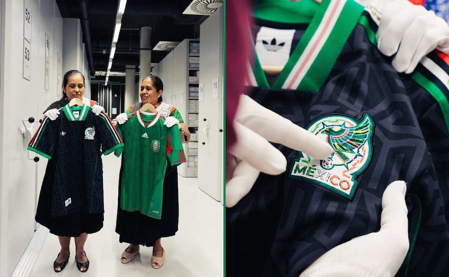 Artesanas de Puebla bordaron el nuevo jersey de la Selección Mexicana para el Mundial 2026
