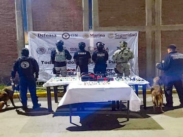 Realizan DEFENSA, Guardia Nacional y SSP operativo en el penal de Puebla