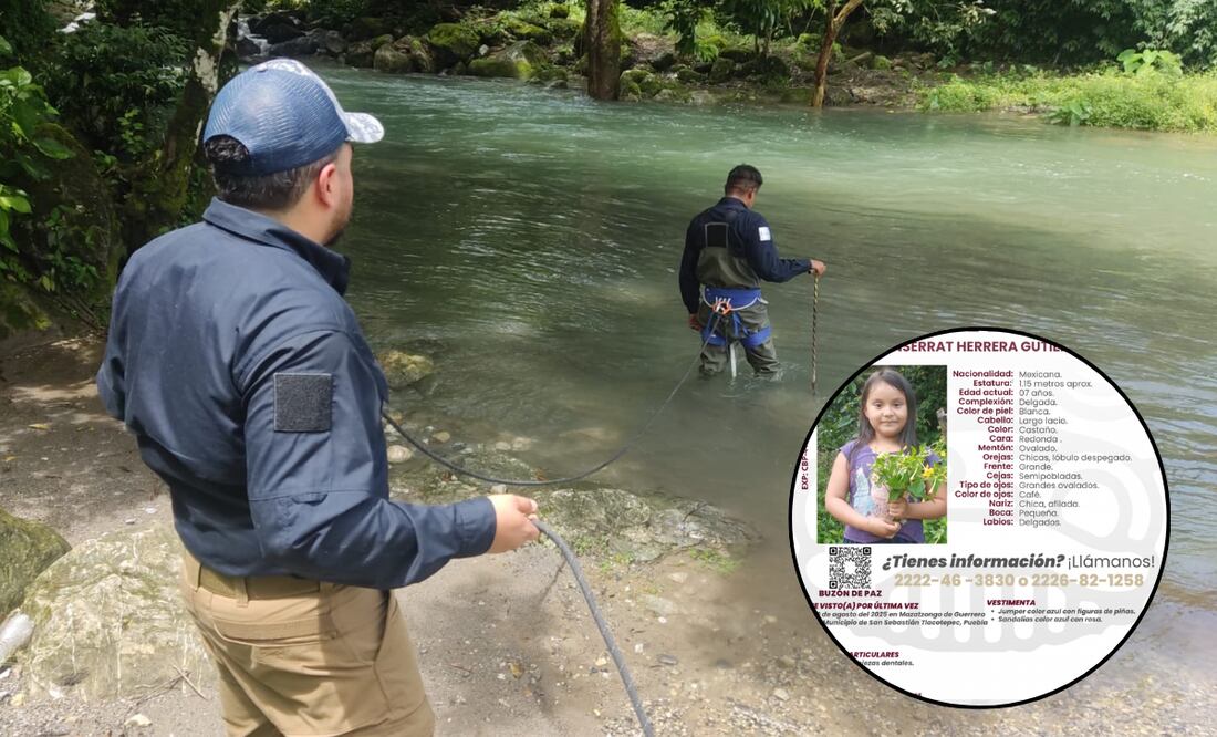 Comisión de Búsqueda mantiene operativo para localizar a Monserrat Herrera Gutiérrez | Foto: Gobierno de Puebla.
