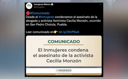 Condena Inmujeres asesinato de Cecilia Monzón