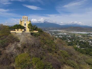 ¡La leyenda es cierta! Confirman que el Cerro de San Miguel en Atlixco oculta templo prehispánico