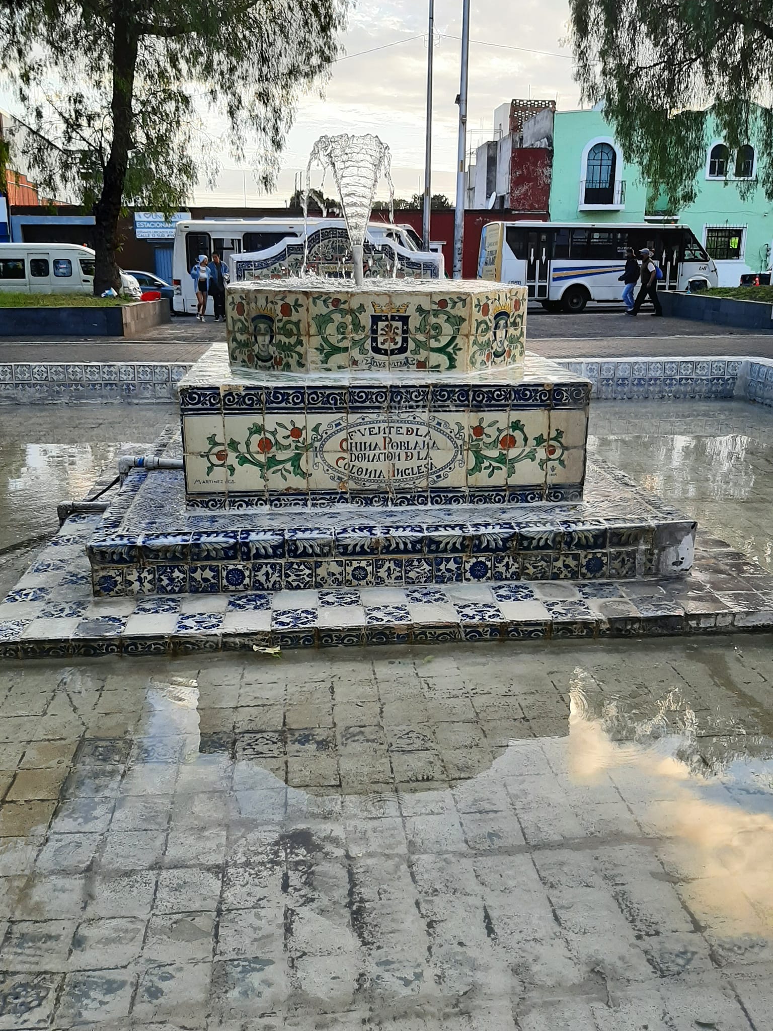 De Inglaterra para Puebla, esta fuente fue un regalo para la ciudad | Agencia Es Imagen para El Universal Puebla
