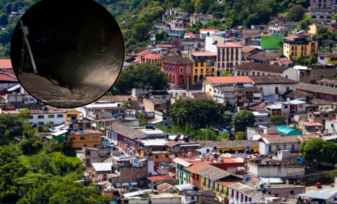 El Pueblo Mágico de Pahuatlán sufrió afectaciones tras las lluvias | Foto: Ayuntamiento de Pahuatlán / X