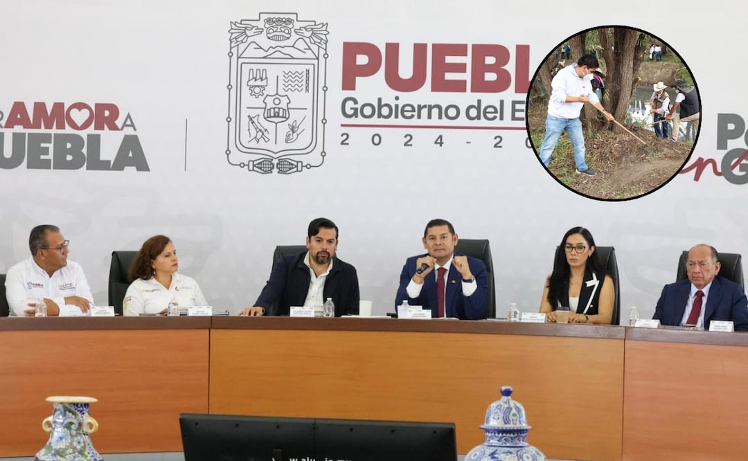 Inversión histórica para el Plan Hídrico en Puebla | Foto: Gobierno de Puebla.