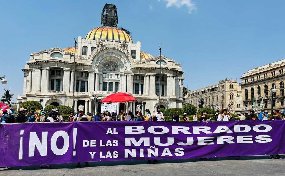 El borrado de mujeres es una polémica que surgió entre feministas y grupos trans | foto: Twiter Contra El Borrado de Mujeres