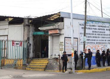 Decomisan droga, sub ametralladoras y hasta granadas en el mercado La Cuchilla