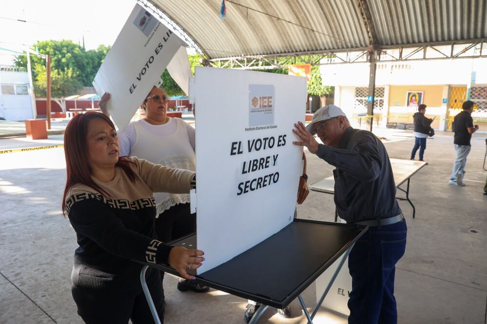 Con corte a las 9:45 horas solo se han instalado 60.33% de la casillas en el estado | Foto: EsImagen
