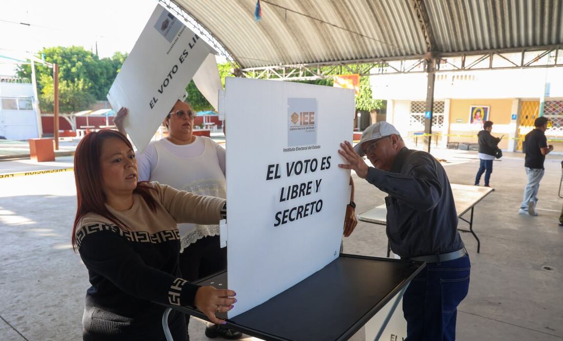 Con corte a las 9:45 horas solo se han instalado 60.33% de la casillas en el estado | Foto: EsImagen