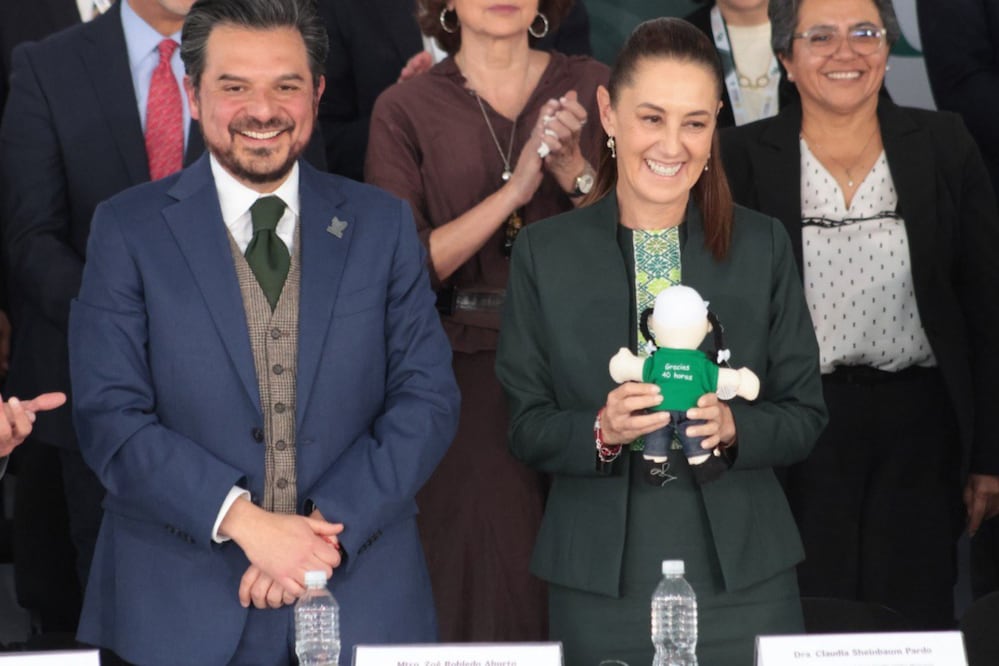 La presidenta Claudia Sheinbaum inauguró el IMSS San Alejandro | Foto: EsImagen