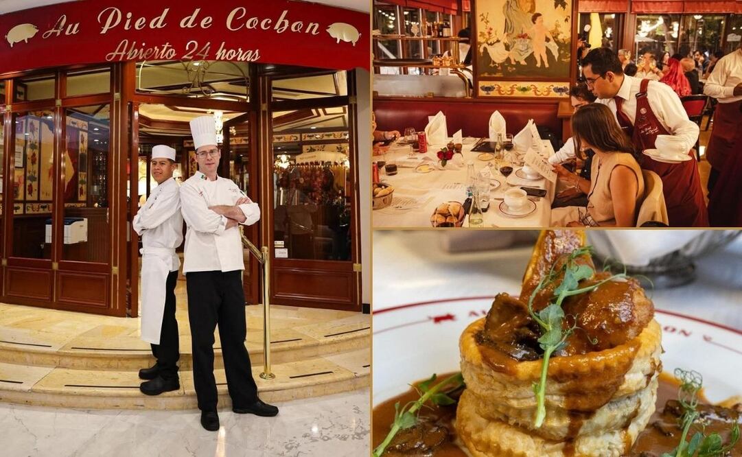 Los 9 ministros de la SCJN decidieron comer en este lujoso restaurante para celebrar su toma de protesta | Foto: Facebook Au Pied de Cochon CDMX