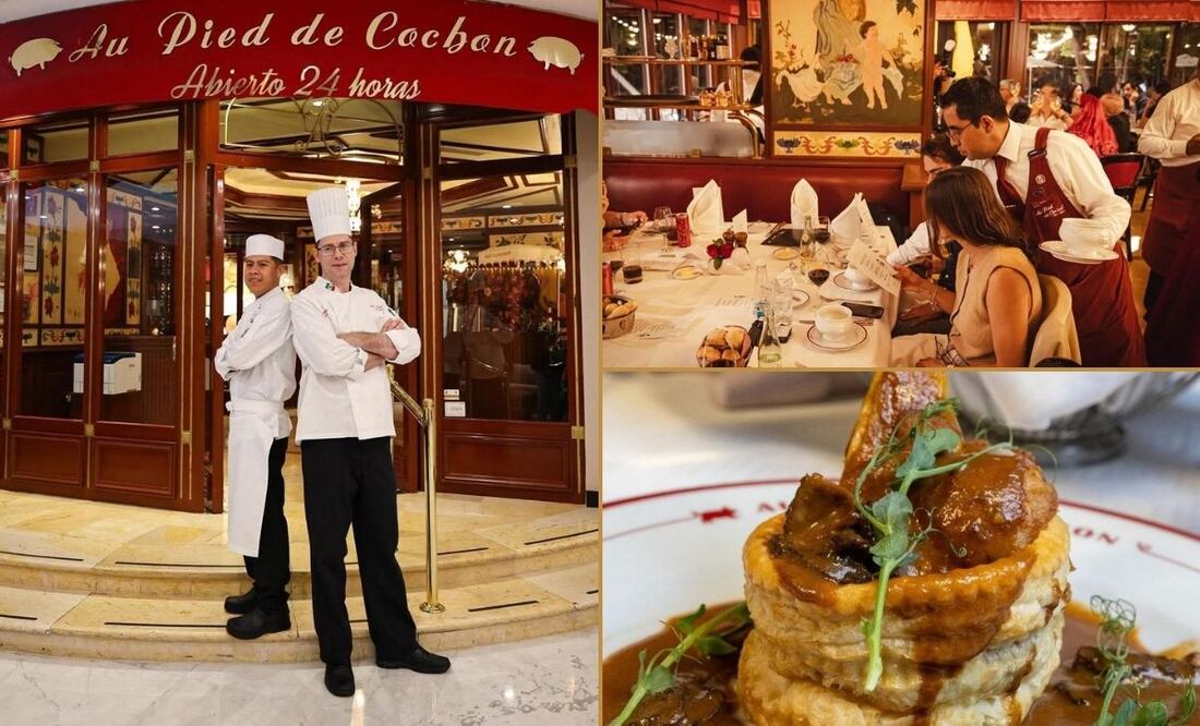 Los 9 ministros de la SCJN decidieron comer en este lujoso restaurante para celebrar su toma de protesta | Foto: Facebook Au Pied de Cochon CDMX