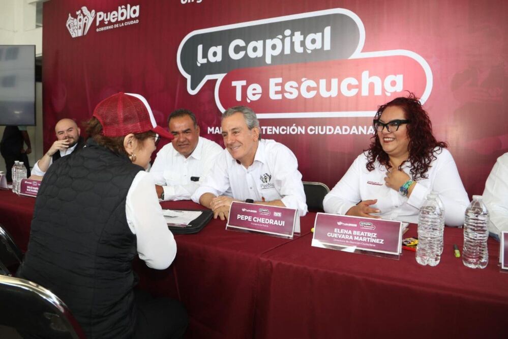 Ayuntamiento de Puebla llevó a cabo la segunda edición de “La Capital te Escucha, Martes de Atención Ciudadana”|Foto: Ayuntamiento de Puebla