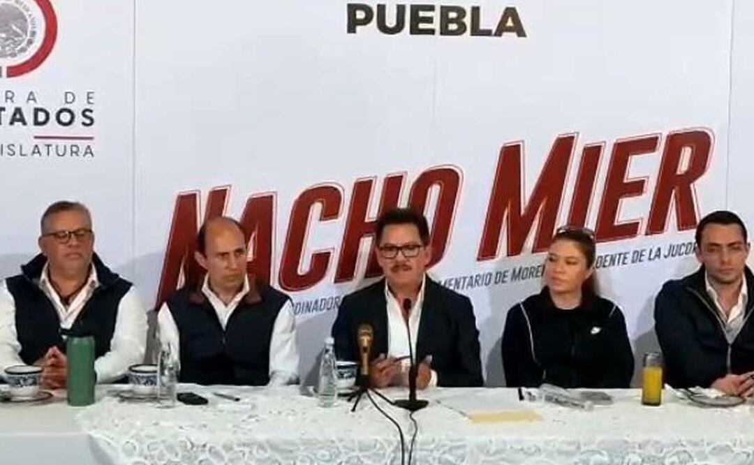 Ignacio Mier Velazco criticó el actuar del ex gobernador Miguel Barbosa Huerta | foto: Agencia Es Imagen para El Universal Puebla