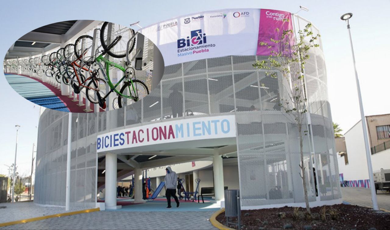 El el biciestacionamiento caben hasta 40 bicicletas | EsImagen