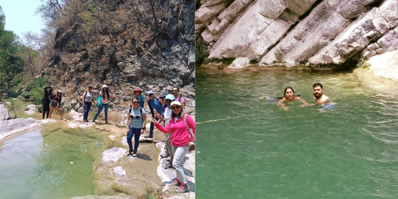 Cascadas de Ahuehuetla / Foto Redes Sociales Paseos Chilangos