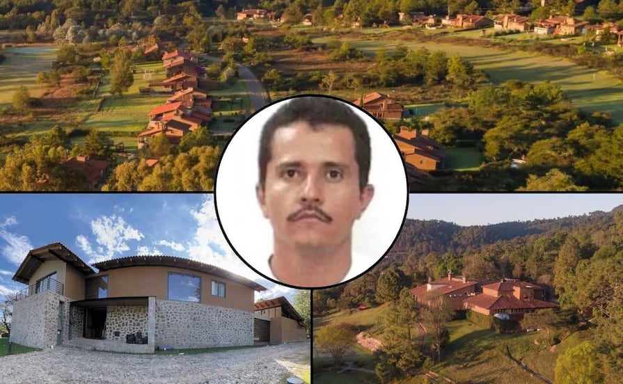 VIDEO Y FOTOS Así es por dentro la residencia donde se escondía “El Mencho” en Tapalpa