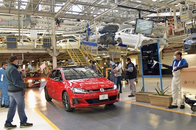 Puebla segundo exportador de autos ligeros en México