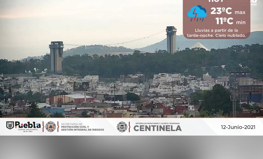 Foto: Protección Civil Municipal Puebla