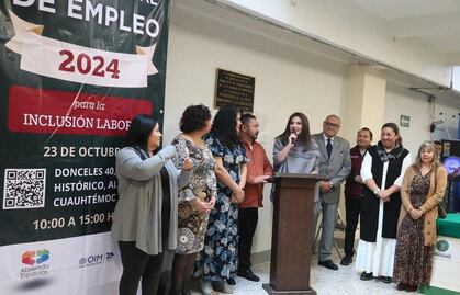 Maiella Gómez inaugura la Feria del Empleo de Inclusión Laboral