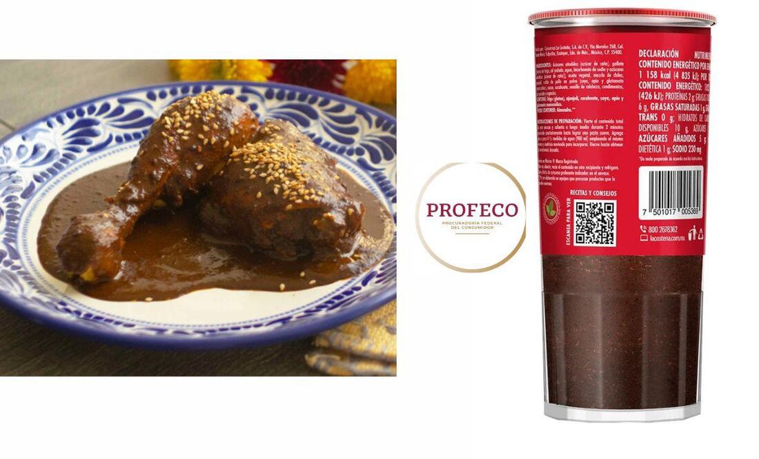 El mole almendrado puedes encontrarlo envasado | Foto: Canva - Profeco