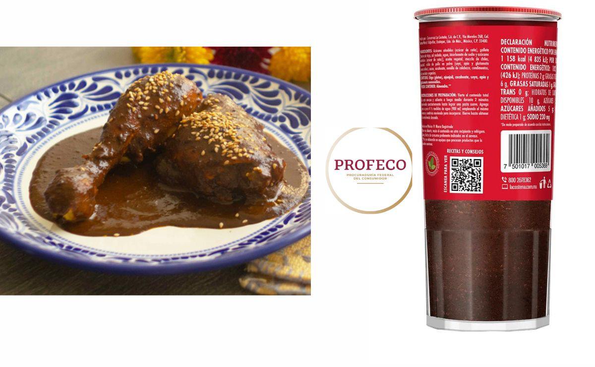 ¿El mejor mole almendrado está envasado? Esto dice la Profeco