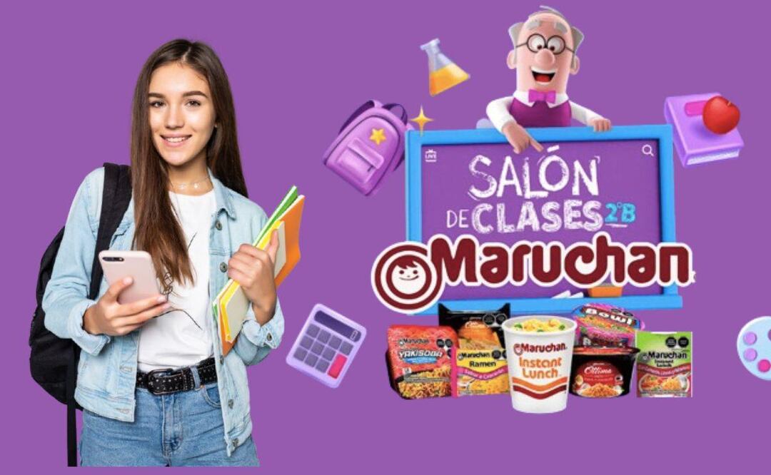 Esta beca te puede brindar un apoyo semanal durante un año | Canvas / salondeclases.maruchan.com.mx.