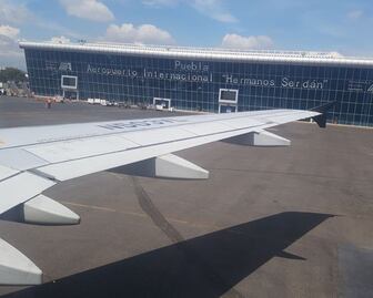 Reabre operaciones el aeropuerto Hermanos Serdán en Puebla