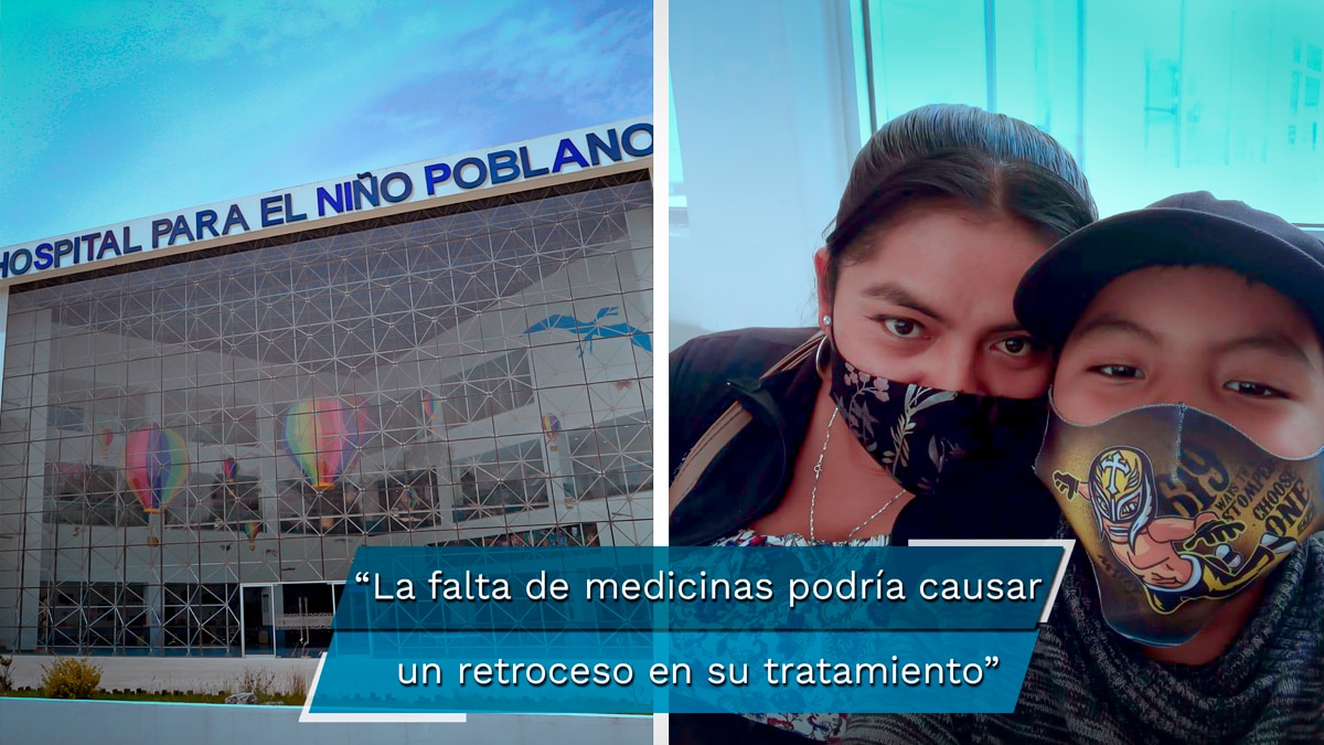 Con tratamientos incompletos contra la leucemia, el pequeño Luis Carlos se deprime