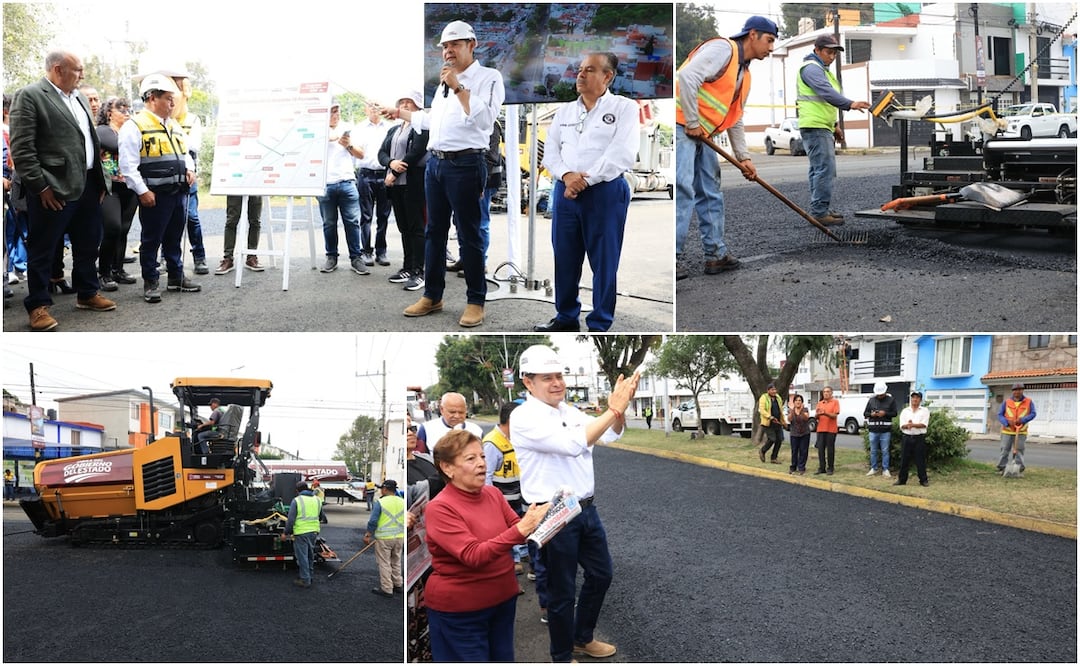 Más de 800 trabajadores participan en la rehabilitación de calles, con acciones que beneficiarán a miles de habitantes de distintas colonias | Foto: Gobierno del Estado