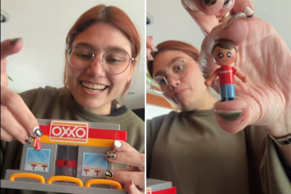 El mini OXXO es viral en redes sociales | Foto: Captura de video Majoween