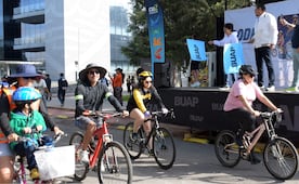 Realizan Rodada del Día del Padre BUAP 2026