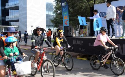 Realizan Rodada del Día del Padre BUAP 2026