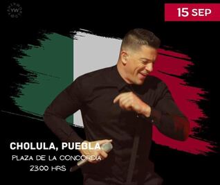Conciertos GRATIS este 15 de septiembre en Puebla