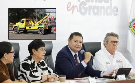 Alto al abuso de grúas, Gobierno de Puebla instalará 5 depósitos vehiculares