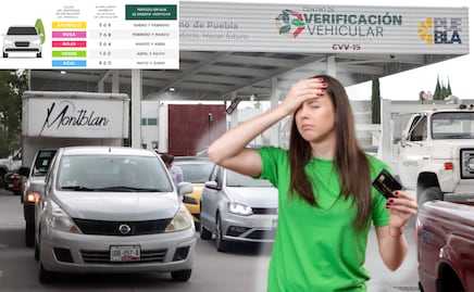 ¿Cuánto se paga de multa por no verificar en Puebla en 2025?