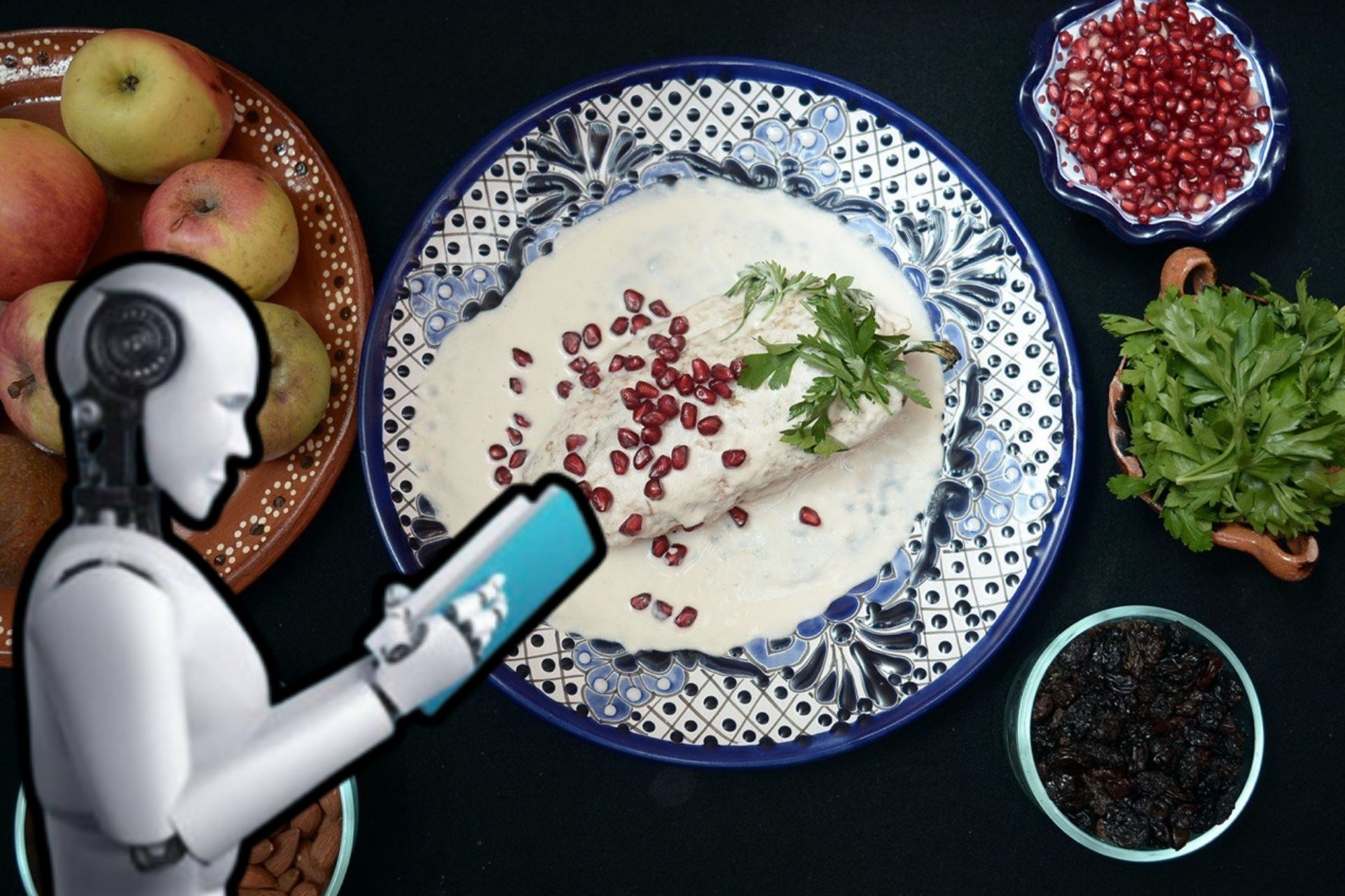 Esta es la mejor receta de chiles en nogada, según la IA