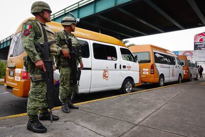 Llegan Ejército, Guardia Nacional y la Policía a accesos de la México-Puebla