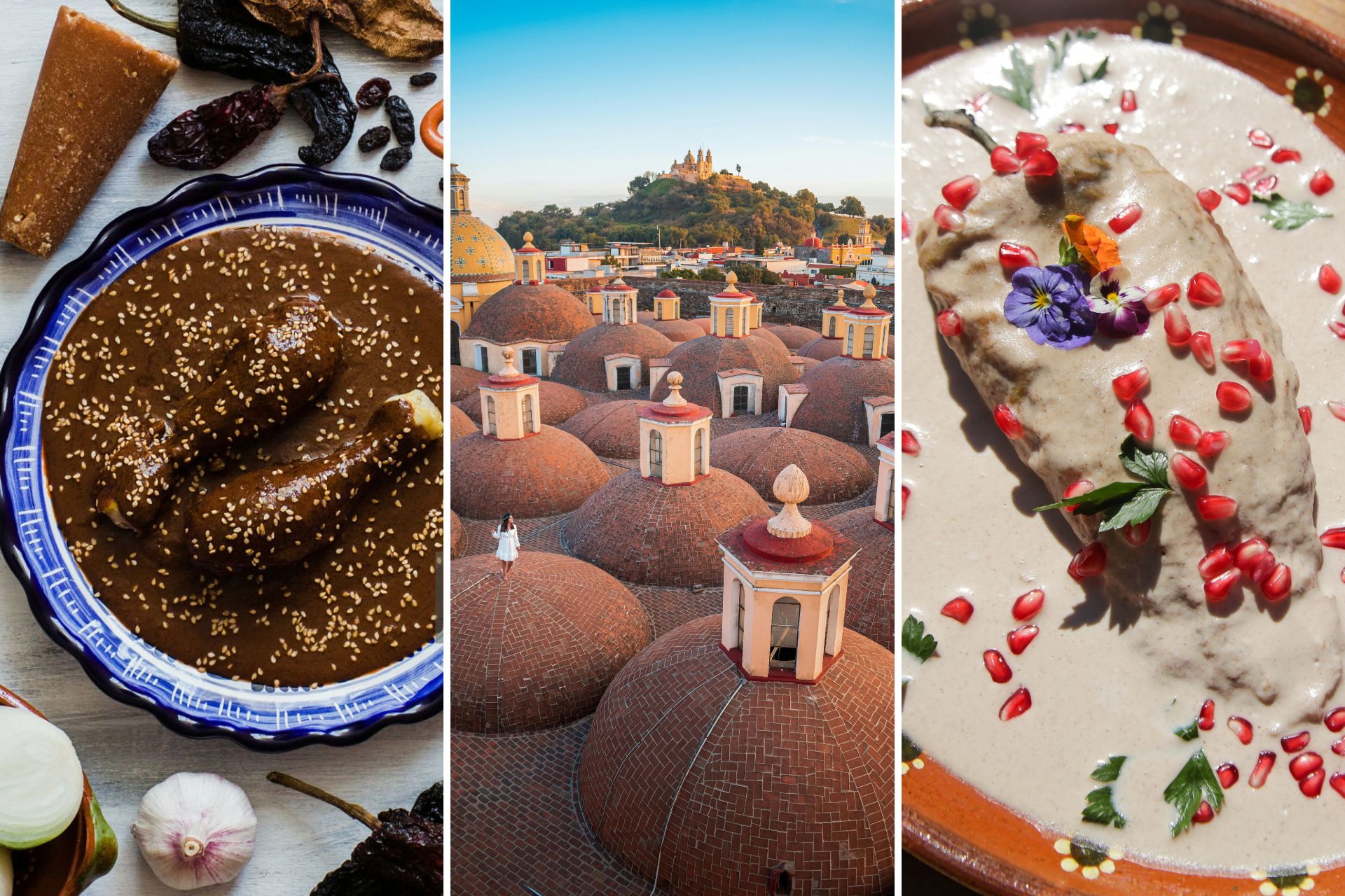 Este Pueblo Mágico de Puebla combina comida premium y la pirámide más grande del mundo