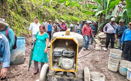 Obra comunitaria fortalece la riqueza comunitaria de las y los productores