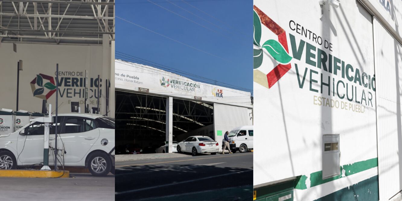 Verificación vehicular en Puebla / Foto Agencia Es Imagen