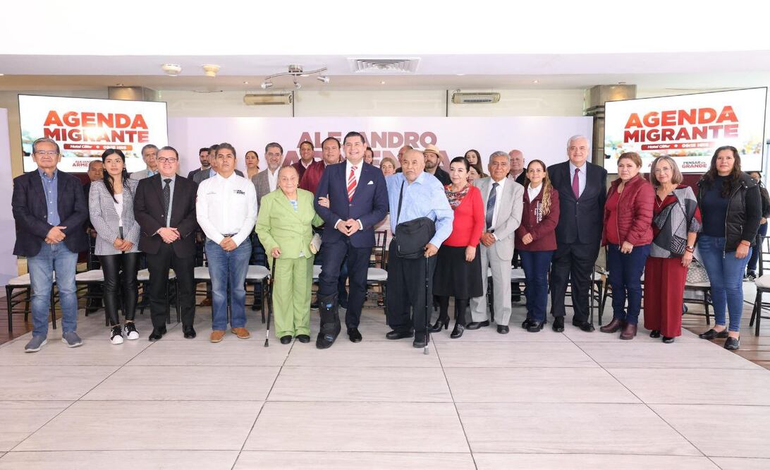 Alejandro Armenta conformó 7 comisiones para la transición | Foto: X Alejandro Armenta