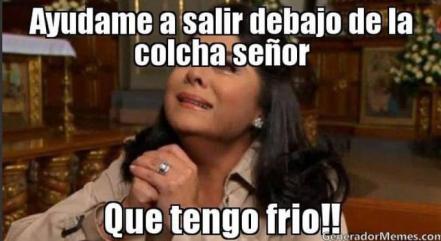 Frío en Puebla provoca memes sobre el clima 